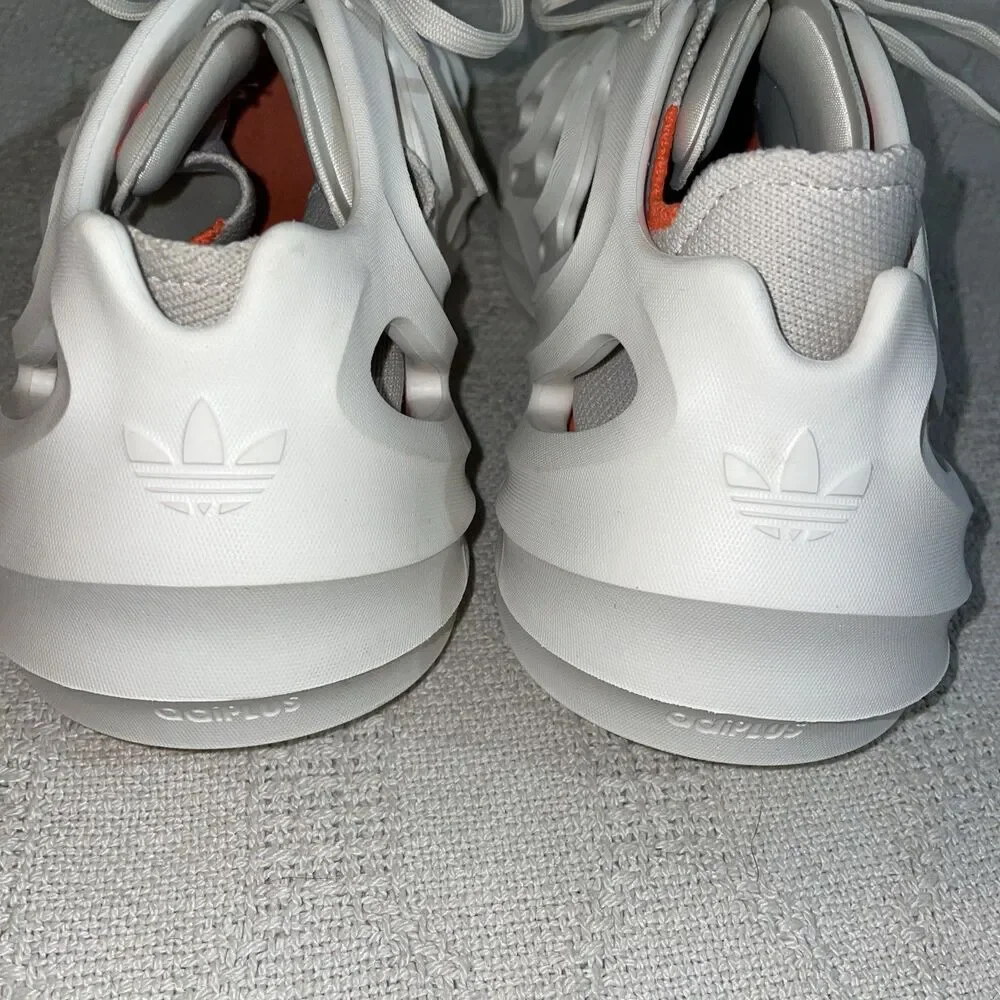 Adidas Adifoam Men’s Athletic Shoes Size 8 M White Cut Outs Athleisure NWOB